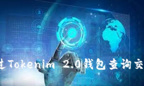 如何通过Tokenim 2.0钱包查询交易进度？